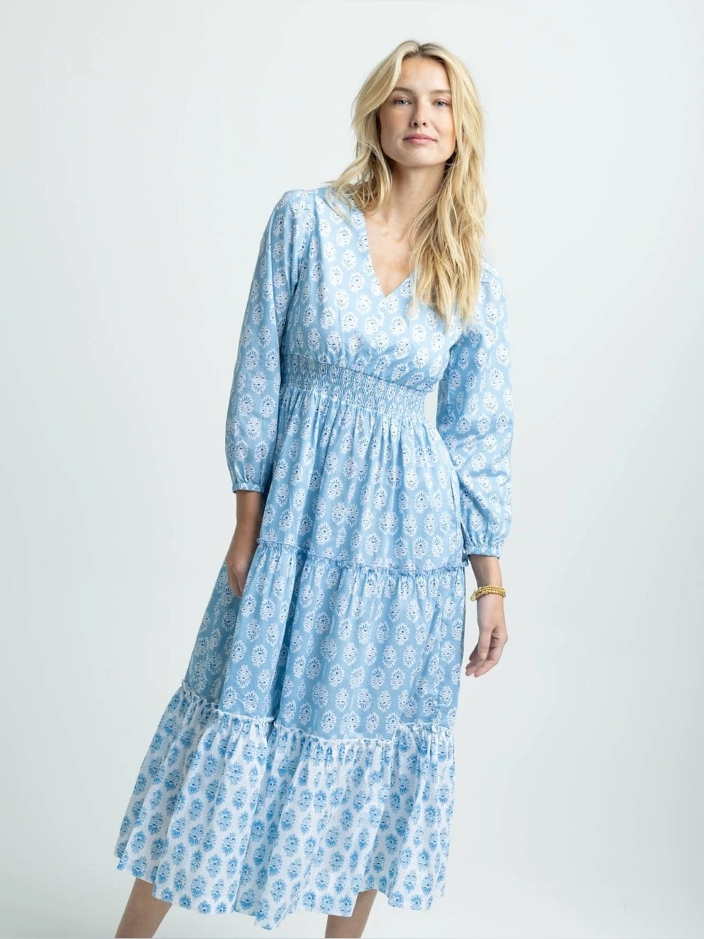 Southern Tide Blair Garden Variety Maxi Dress